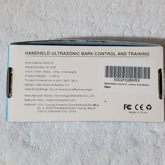 NEW in Box: MODUS Bark Control Device - Picture 3 of 7